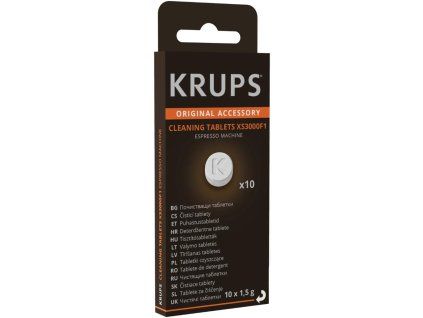 Krups XS3000F1 čistiace tablety 01