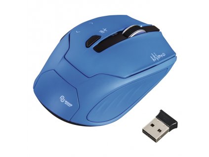 Hama Milano optická bezdrôtová myš, modrá 1