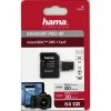 Hama microSDXC 64 GB UHS Speed Class 3 UHS I 80 01
