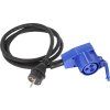Berger kábel Adapter Schuko CEE lomený 1,5m