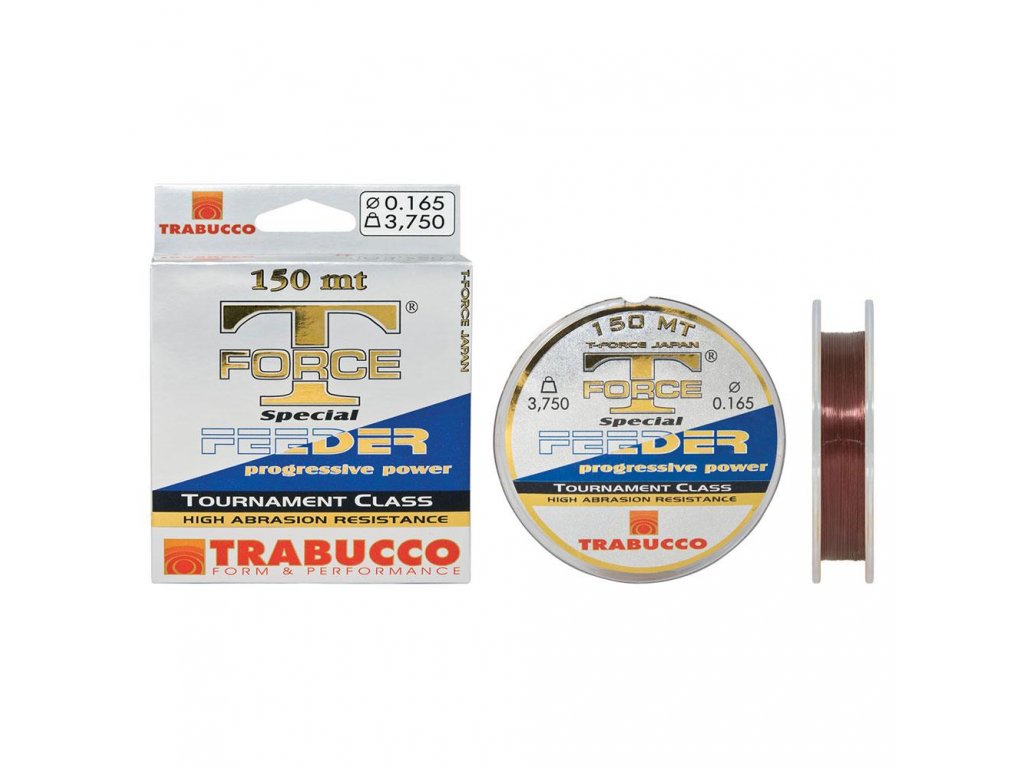 Vlasec na feeder Trabucco T-Force (Průměr vlasce 0,165mm 3,75kg)