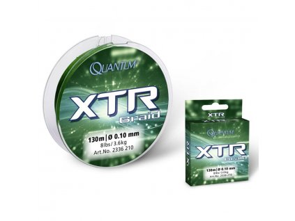 Pletená šňůra Quantum XTR 130m