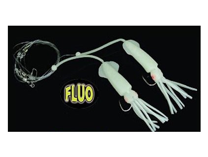 Návazec oliheň fluo velká DUO