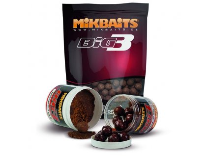 Booster Mikbaits Legends 250ml (Příchutě BigB Broskev Black pepper)