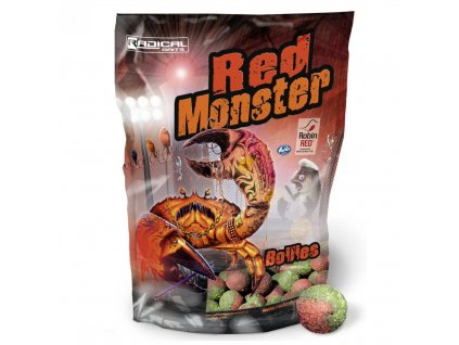 Quantum Radical Red Monster Boilie 1kg (Průměr 16mm)