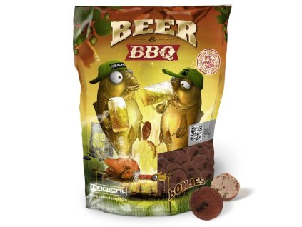 Radical Beer & BBQ Boilies 1kg (Průměr 16mm)