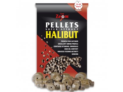 Halibut pelety 800g s dírou (Průměr 20mm)