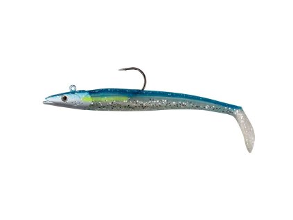 17687 sg sandeel 17cm 65g blue silver