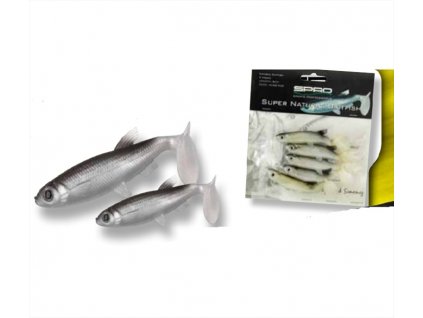 SPRO Natural Baitfish 4ks (Velikost 8cm)