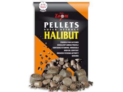 Halibut pelety 800g bez díry