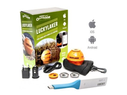 24737 bezdratovy echolot energo fish lucky laker