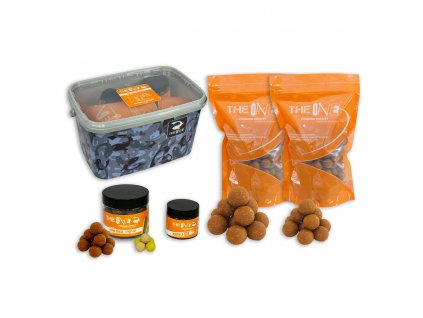 Boilies The One Starter Kit - sada s kyblíkem