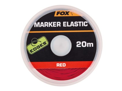 Fox Edges Marker Elastic x 20m red