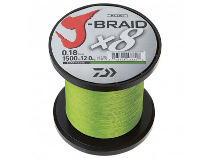 Daiwa J-Braid X8 chart