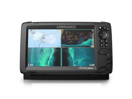 32408 echolot lowrance hook reveal 9 se sondou tripleshot