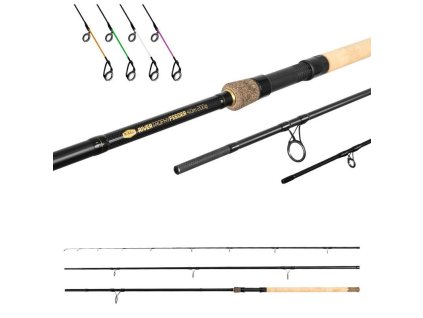 Heavy feeder s velkými očky Delphin X-TRA 4m 200g