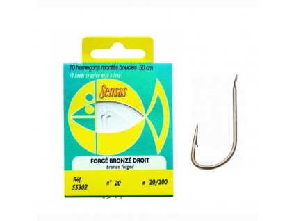 Návazce na feeder a plavanou Sensas 5542 (Velikost háčku 10)