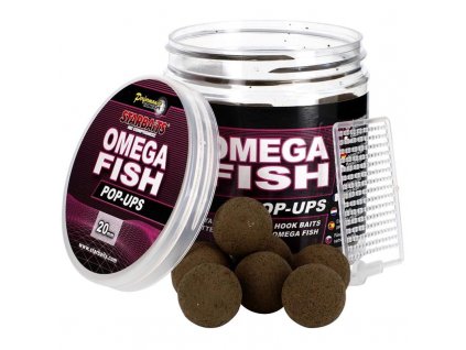 33494 starbaits omega fish 80g 20mm pop up