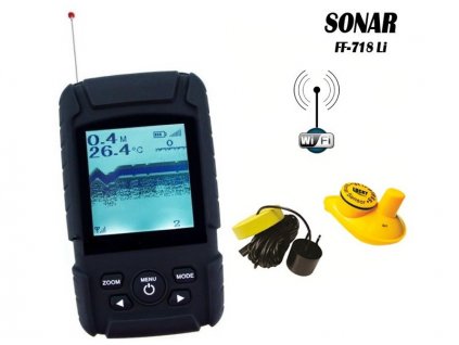 Echolot Wireless Fish Finder FF718Li 2 in 1