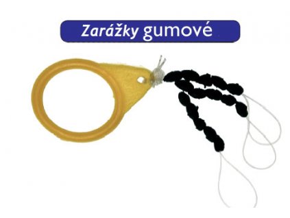 Zarážky gumove - stopery (Průměr 3mm)