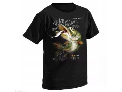 DRAGON TRIČKO ŠTIKA ČERNÁ