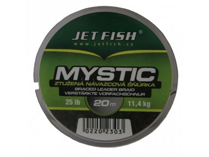 Jet Fish Návazcová šňůrka Mystic 25lb 20 m