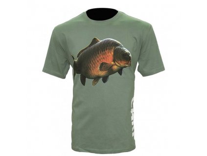 Tričko Z fish Carp Olive Green