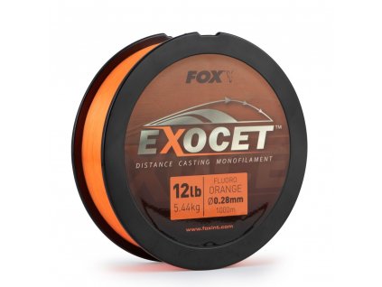 FOX Exocet Fluoro Orange 1000m (Průměr vlasce/šňůry 0,26mm)