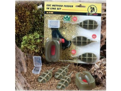 24833 extra carp method feeder set 20 30 40g formicka