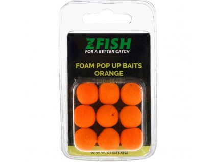 zfish penova nastraha foam pop up baits orange 15mm