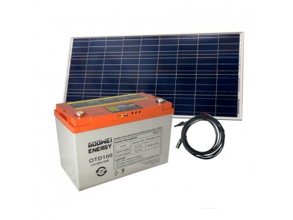 Baterie + solární panel OTD