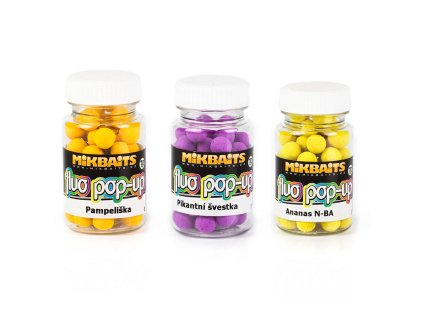 Mini Plovoucí fluo boilie 60ml