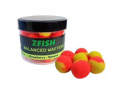 Zfish Boilies balance Wafters 16mm (Příchutě Česnek - Černý pepř)