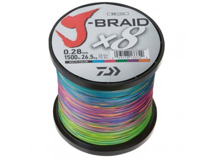 Šňůra Daiwa J Braid Multicolor