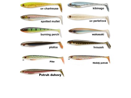 Daiwa Tournament Duckfin 13cm 1ks (Barva UV chartreuse)