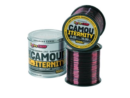 Extra Carp Vlasec ITERNITY Camou 1000m (Průměr 0,28 mm)