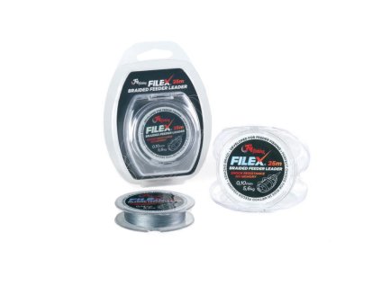 Filfishing Návazcová Šňůra Filex Feeder Braid 25m (Průměr 0,10mm/5,60Kg)