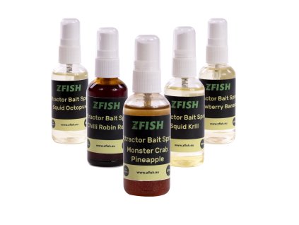 ZFISH Posilovač Attractor Bait Spray (Příchuť Squid Octopus)