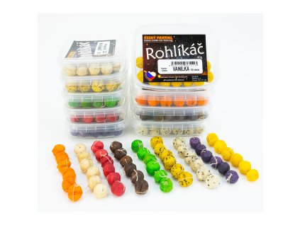 Rohlíkové boilie český partikl