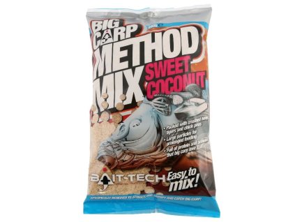 65589 bait tech krmitkova smes big carp method mix coconut 2 kg