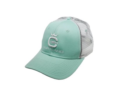 Cortland kšiltovka Overseas Sideline Mesh Cap (Varianta Cool Mint/White)