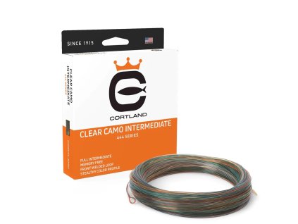 Cortland muškařská šnůra 444 Classic Intermediate Clear Camo Fresh/Salt (Varianta WF9I 90ft)