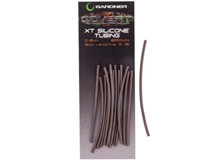 Gardner Hadičky úzké Covert XT Silicone Tubing 0,5mm/15x5cm (Varianta Green)