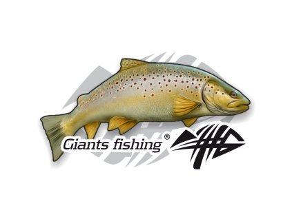 64158 giants fishing nalepka velka pstruh