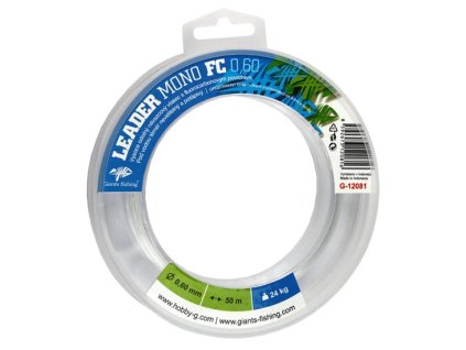 Giants fishing Návazcový vlasec Leader Mono FC 50m (Varianta 0,40mm(13kg))
