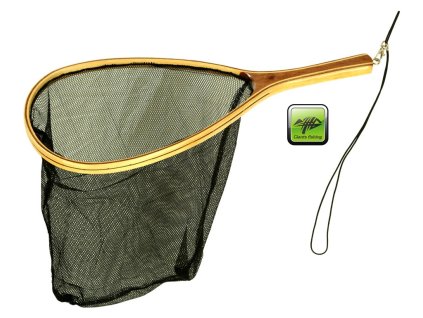 61914 giants fishing podberak trout wood landing net