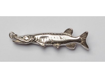 6629 stribrny privesek stika 3d 45mm