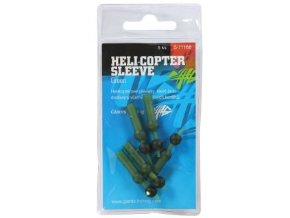 65709 giants fishing system na montaz heli copter sleeve green 5ks