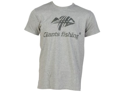 Giants fishing Tričko pánské šedé Camo Logo (Varianta vel. 2XL)