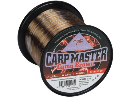 Giants fishing Vlasec Carp Master Camu Brown 600m (Varianta 0,22mm/5,7kg)